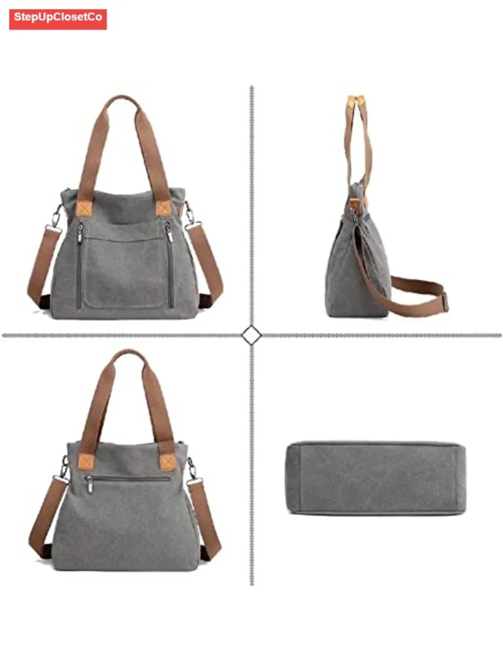 N/A canvas handbag